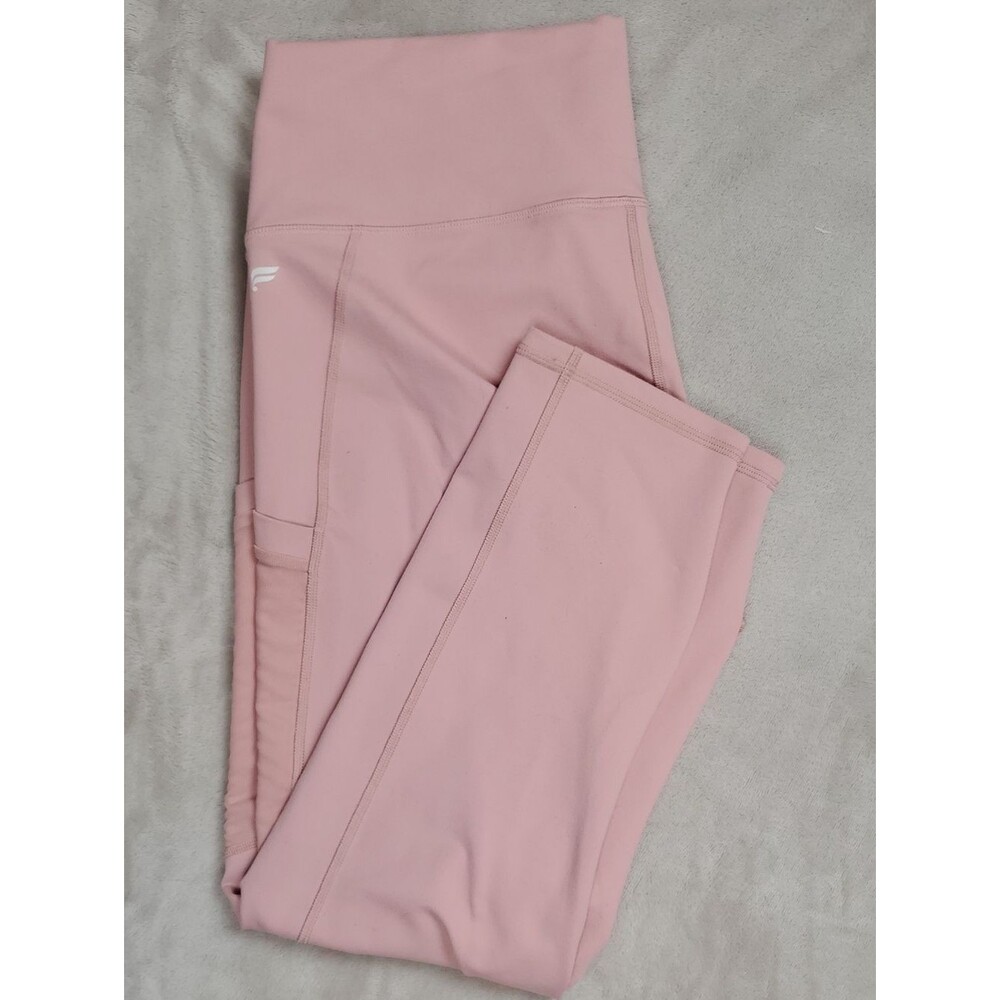 Fabletics | Women's XL | PowerHold High-Waisted Leggings | Dusty Pink Pocket